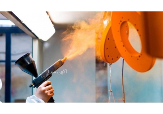 خدمات رنگ کوره ای الکترو استاتیک رنگ کاری کلیه مصنوعات فلزی از 10 سانتی