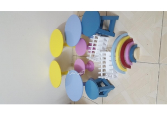 پایه کیک پایه کیک های چوبی با رنگ های قابل شستشو در ابعاد و ارتفاع