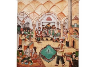 تولید و فروش کاشی محراب ، مسجد ، گنبد و گلدسته