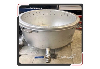 دیگ بخار پز برنج ۲ جداره &#۱۶۰; ارزان برای رستوران در شیراز دیگ بخار