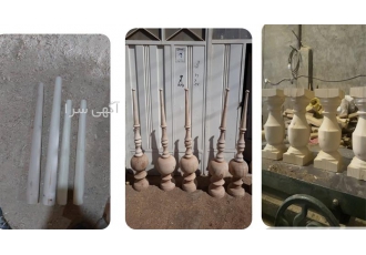 قیمت پایه میز چوبی و انواع جاشمعی چوبی در کرمان بهترین قیمت پایه