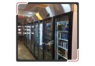 یخچال صنعتی دو درب فروشگاهی، خرید یخچال فروشگاهی