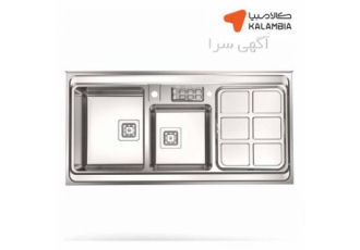فروش سینک استیل البرز مدل 855 روکار با تخفیف ویژه