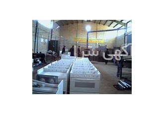 فروش فوری خط تولید اجاق گاز طرح فر
