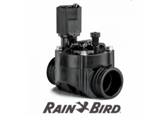 شیربرقی رین برد Rainbird شیربرق100 HV 24v سایز دهنه 1 اینچ بدنه پلی
