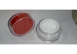 ظرف کرم ۵ گرمی طرح کریستال شیشه ایی شفاف 400 عدد ظرف کرم 5 گرمی