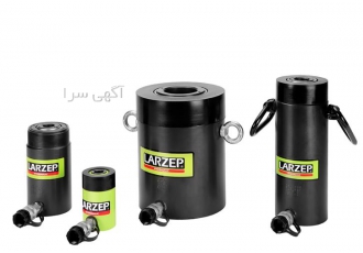 سیلندر هیدرولیک مرکز سوراخ یک طرفه larzep SH