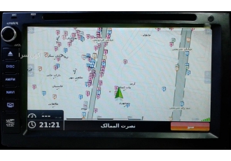دی وی دی مانیتورgps فابریک ام وی ام530&x33