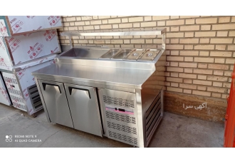 تاپینگ پیتزا ساندویچ ۱۹۰ تولید کننده انواع تاپینگ یخچال فریزر دار مخصوص