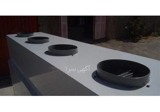 فروش فن صنعتی اکسیال در شیراز جنس بدنه فن فولاد با پوشش رنگ الکترو