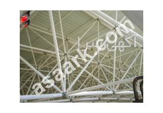 سازه فضایی تبریز سازه یک پارچه لوله ای که منحصرا حاصل طراحی کارشناسان