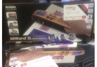 اسکنر دستی Avision ۲L اسکنر دستی Avision Miwand 2L دارای LCD رنگی دارای