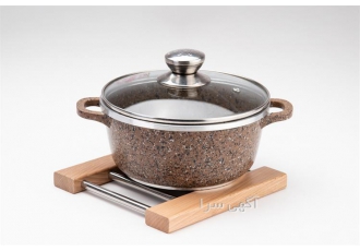 استند نگهدارنده ی قابلمه در تهران استفاده از چوب راش و گردو لایه رزینی