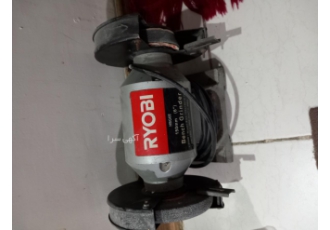 سنگ و سمباده RYOBI در حد نو بدون کوچکترین ایراد برای رستوران استفاده
