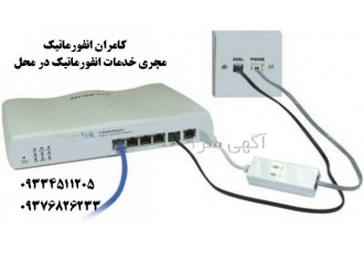 نصب و تعمیر مودم Adslخدمات کامپیوتر لبتاب ، شبکه و در