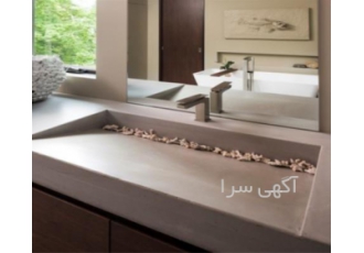 طراحی و ساخت روشویی سرامیکی کابینت دار