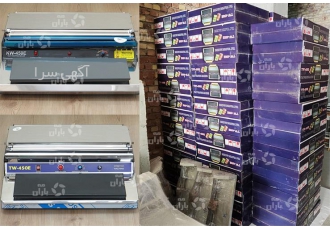 دستگاه سلفون کش استیل رومیزی حرارتی فیوزدار