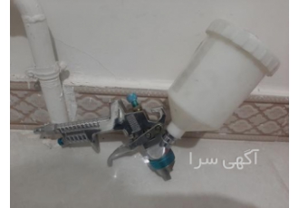 پیستوله رنگ پیستوله رنگ کلا 3بار استفاده شده قیمت540