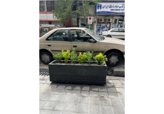 قیمت گلدان بتنی - قیمت گلدان سیمانی