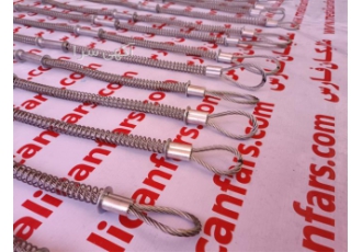 تولید کابل شلاقی ایمنی safety whip check cable