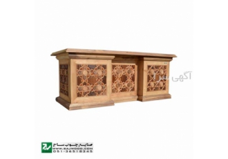 فروش میز اداری و مدیریتی صنایع چوب ساج مدل ۳۲۷ در مشهد فروش میز اداری