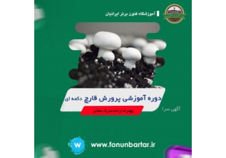 دوره آموزشی پرورش قارچ دکمه ای سرفصل های دوره پرورش قارچ مقدمه ای