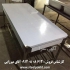 میز کار چوبی آشپزخانه صنعتی میز کار رویه پلی اتیلن در تهران میز کار