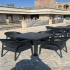فروش صندلی حصیری پلاستیکی مناسب باغ و رستوران در تهران فروش صندلی حصیری