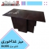 میز غذاخوری کمجا (تاشو) DL۹۹۵ در تهران این میز ناهارخوری در حالت جمع