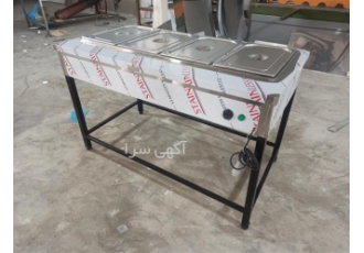 کانتر گرم پایه دار استیل