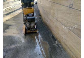برش آسفالت با کاتر ، غلطک ، اجاره غلطک، اجاره کاتر