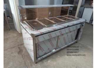 کانتر گرم ۵ لگن رستورانی در تبریز کانتر گرم 190 سانتی 5 لگن کانتر گرم 5