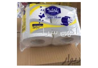 دستمال کاغذی توالت رولی پاکلند عرضه دستمال توالت رولی دوقلو پاکلند