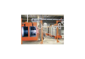 ساخت کوره پخت رنگ پودری و کابین ابشار رنگ مایع تجهیزات صنعتی دیاموند