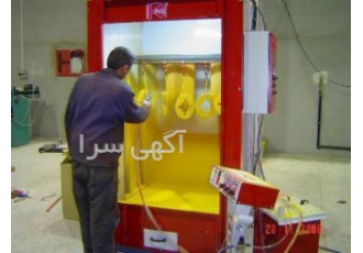 خدمات رنگ پودری کوره ای انجام کلیه رنگ های الکترو استاتیک پودری رنگ