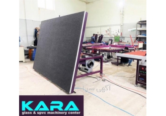 بهترین قیمت میز برش شیشه پنوماتیک جک دار