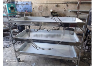 ترولی حمل غذا تولید ترولی حمل غذا در تهران ترولی صنعتی جزء تجهیزات