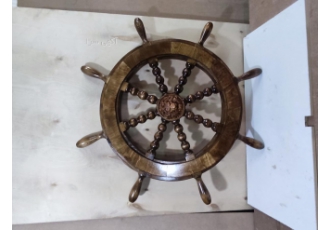 فروش سکان چوبی دکوری در ابعاد سفارشی لنگر چوبی کارگاه مارکو سازنده