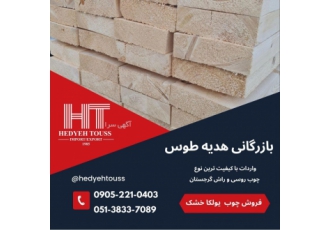 فروش انواع چوب روسی واردکننده چوب یولکا خشک شرکت بازرگانی هدیه طوس فع