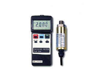 فشارسنج مانومتر دیجیتال لوترون مدل Lutron PS ۹۳۰۲ در گلوگاه دستگاه