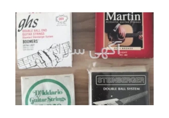 انواع سیم گیتار در پلمپ اصلی در تهران با درود تعداد محدودی سیم گیتار