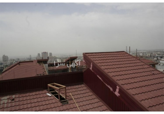 اجرای سقف شیروانی سنگریزه ای در رشت سقف شیروانی سنگریزه ای منزل