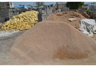 فروش ماسه ۰۶ و انواع ماسه در شیراز باسلام مصالح ساختمانی آتای در خدمت