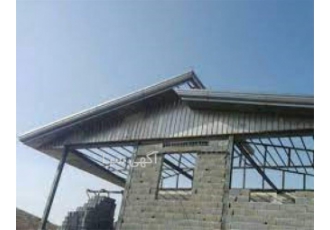 اجرا و نصب پوشش سقف شیروانی و سردرب در تهران اجرای سردرب آلاچیق پوشش