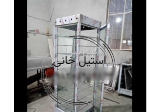 گرم خانه ویترینی گرم خانه استیل در تهران گرمخانه ویترینی هشت طبقه شیشه