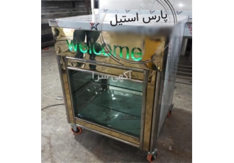 خدمات تامین و فروش میز ویترینی استیل در تهران فروش میز کانتر و میز