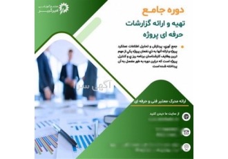 آموزش جامع تهیه گزارشات حرفه ای پروژه