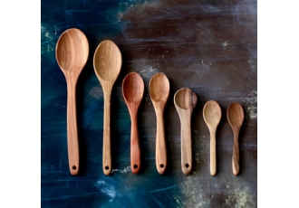 پخش عمده قاشق چوبی کفگیر چوبی پخش عمده قاشق چوبی در 7 سایز پخش عمده