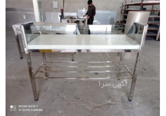 ساخت میز رویه استیل