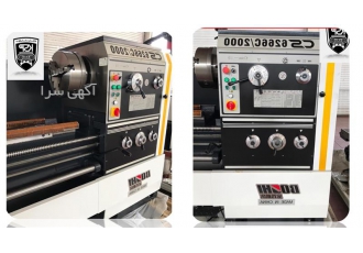 دستگاه تراش cnc چینی آکبند ، گلویی گشاد ، تراش 1 و 2 متری